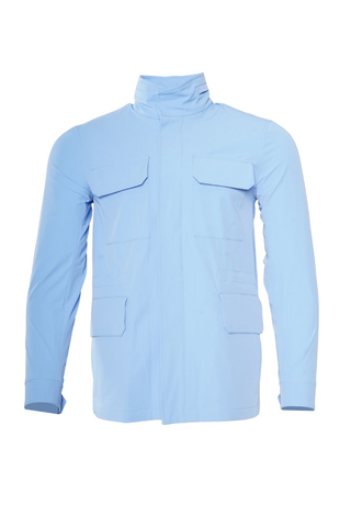 Kired Yari Solid Nylon Hidden Hood Light-Jacket