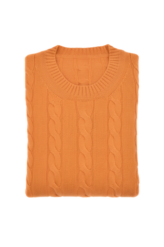 Manrico Cashmere Cable Knit Sweater