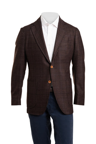 Sartorio Prince of Wales Virgin Wool Sport Jacket