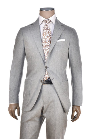 Sartorio Marled Virgin Wool-Cashmere Suit