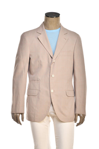 Brunello Cucinelli Prince of Wales Cotton Sport Jacket