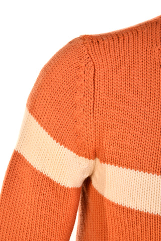 Fedeli Virgin Wool V-Neck Knit Sweater