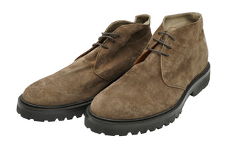 Andrea Ventura Chucca T Suede Lace-Up Boots w/ Lug Sole