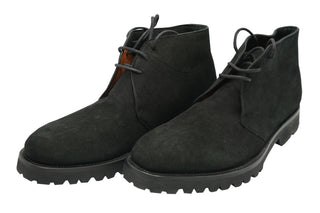 Andrea Ventura Pitti T Suede Lace-Up Boots w/ Lug Sole