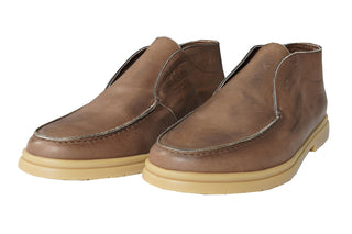 Andrea Ventura Shiny Leather Loafers