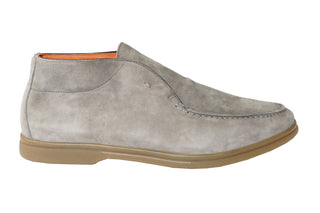 Andrea Ventura Suede High Loafers w/ Rubber Soles