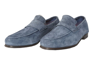 Andrea Ventura Suede Short Penny Loafers