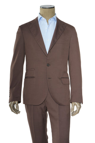 Brunello Cucinelli Pinstripe Cotton-Virgin Wool Suit