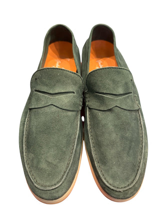 Andrea Ventura Suede Short Penny Loafers