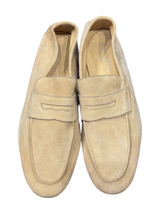 Andrea Ventura Suede Short Penny Loafers