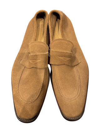 Andrea Ventura Suede Short Penny Loafers