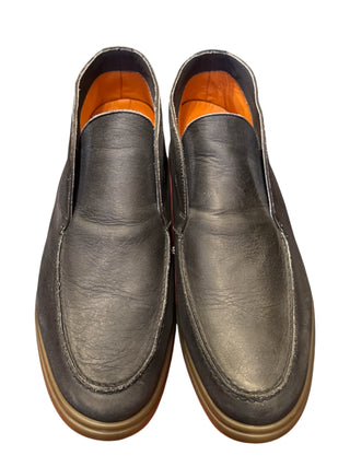 Andrea Ventura Shiny Leather Loafers