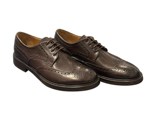 Andrea Ventura Smart Casual Wingtip Leather Derby Shoes