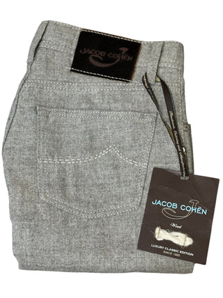 Jacob Cohen 610 Classic Pocket Virgin Wool Pants