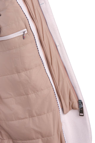 Kired by Kiton TIPAS Cashmere Overcoat w/ Goose Down Vest