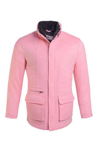 Kired by Kiton KONE Cashmere-Mink Fur Overcoat