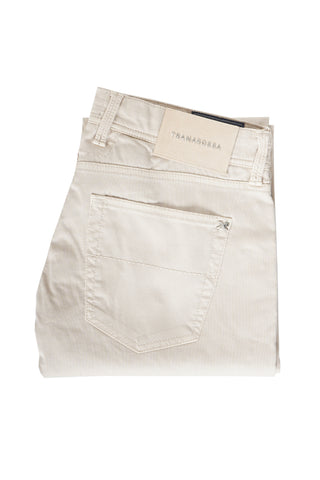 Tramarossa Michelangelo Zip Ribbed Cotton-Lyocell Pants
