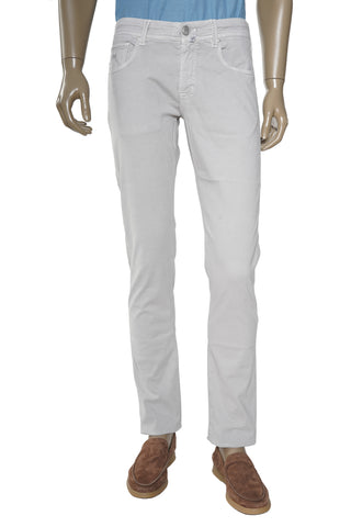 Tramarossa Michelangelo Zip Solid Cotton-Modal Trousers