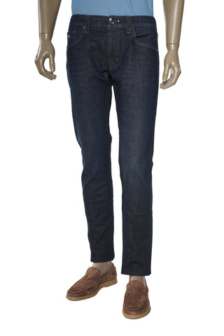 Tramarossa Solid Dark Denim Jeans