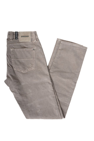 Tramarossa Solid Corduroy Cotton Pants