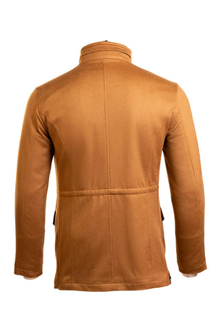 Kired by Kiton KONE Cashmere-Mink Fur Overcoat