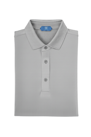 Kired POSI Short Sleeve Quarter Button Polo Shirt
