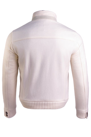 Kired by Kiton SABA Cashmere Beaver Fur Lined Bomber