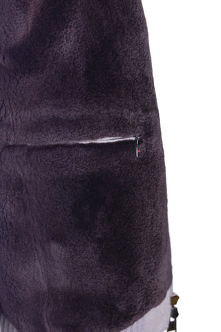 Kired by Kiton SABA Cashmere Beaver Fur Lined Bomber