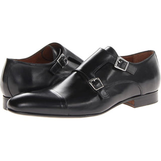 Max Verre Double Monk Strap Shoes