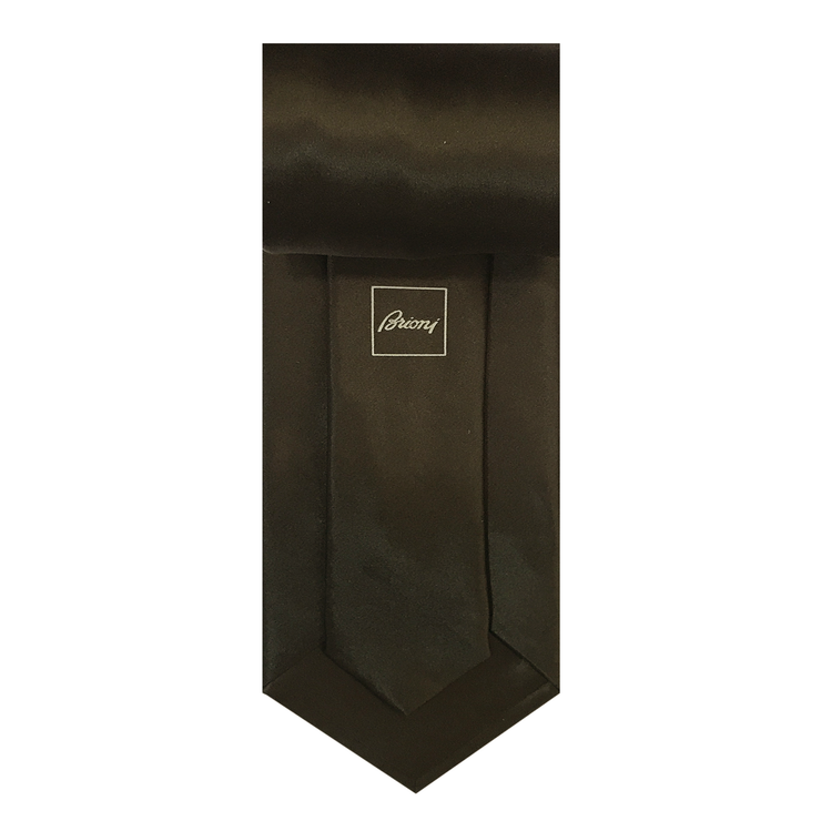 Brioni Solid Silk Tie