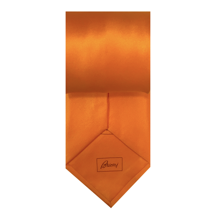 Brioni Solid Silk Tie