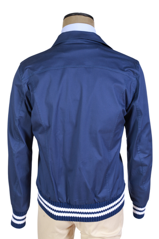 Kired by Kiton Blue Solid Cashmere Overshirt