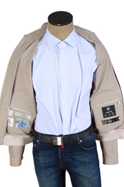 Kired by Kiton Beige Solid Jacket