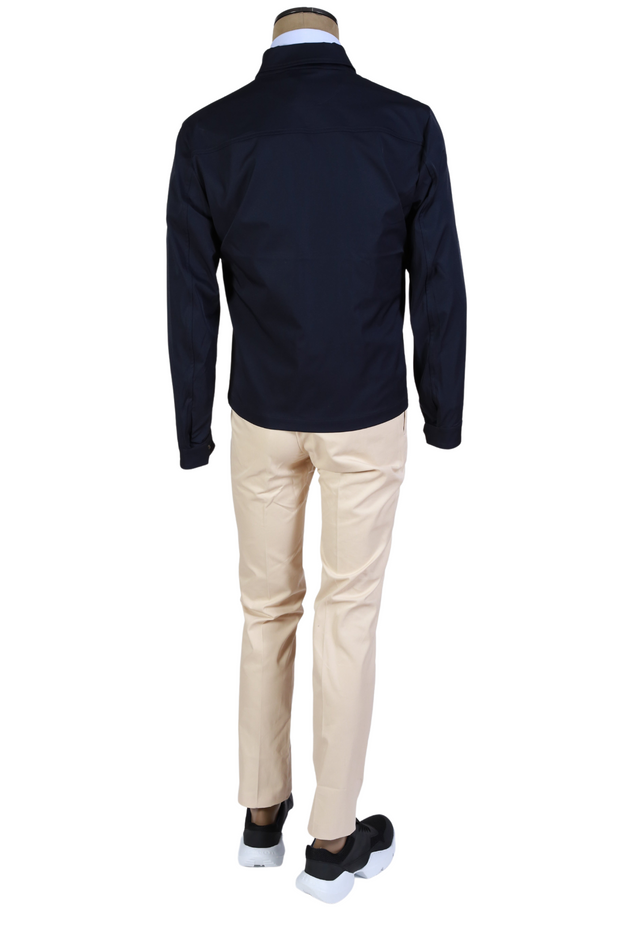 Kired by Kiton Midnight-Blue Nylon Jacket
