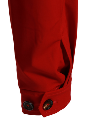 Kired by Kiton Red Solid Overshirt