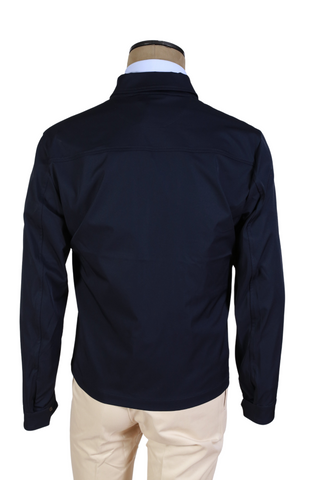 Kired by Kiton Midnight-Blue Nylon Jacket