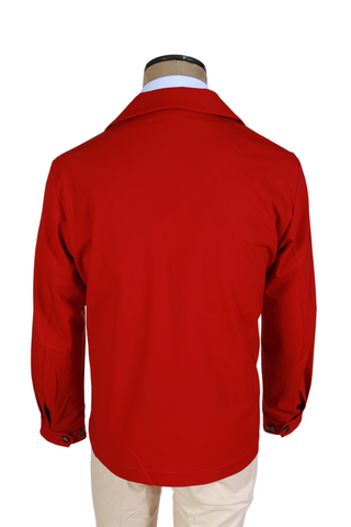 Kired by Kiton Red Solid Jacket