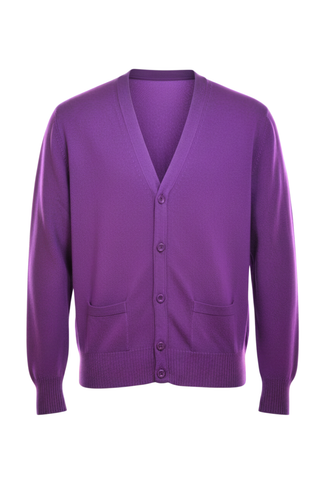 Manrico Cashmere Button Down V-Neck Cardigan