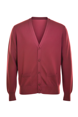 Manrico Cashmere Button Down V-Neck Cardigan