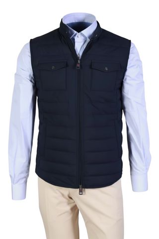 Kired by Kiton Cotton-Nylon Vest