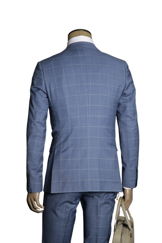 Carlo Barbera Blue Wool Super 170s Suit