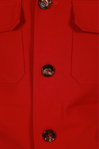 Kired by Kiton Red Solid Jacket