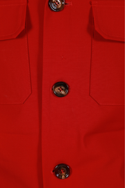 Kired by Kiton Red Solid Jacket
