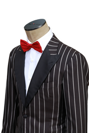 Kiton Striped Dark Brown Tuxedo