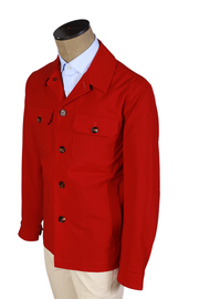 Kired by Kiton Red Solid Jacket