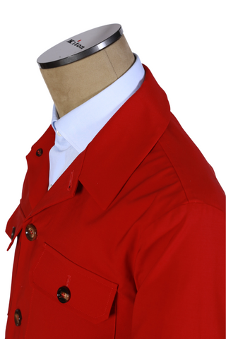 Kired by Kiton Red Solid Jacket