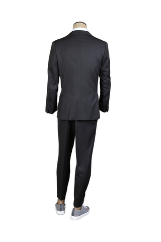 Brioni Dark-Grey Double Breasted Wool Suit