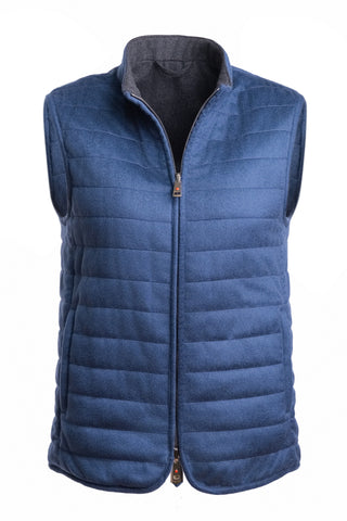 Kired by Kiton REA Cashmere Reversible Vest