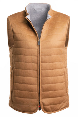 Kired by Kiton REA Cashmere Reversible Vest