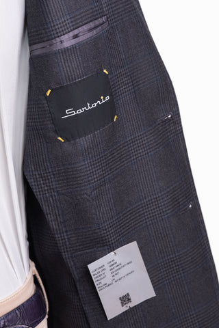 Sartorio Prince of Wales Virgin Wool Sport Jacket